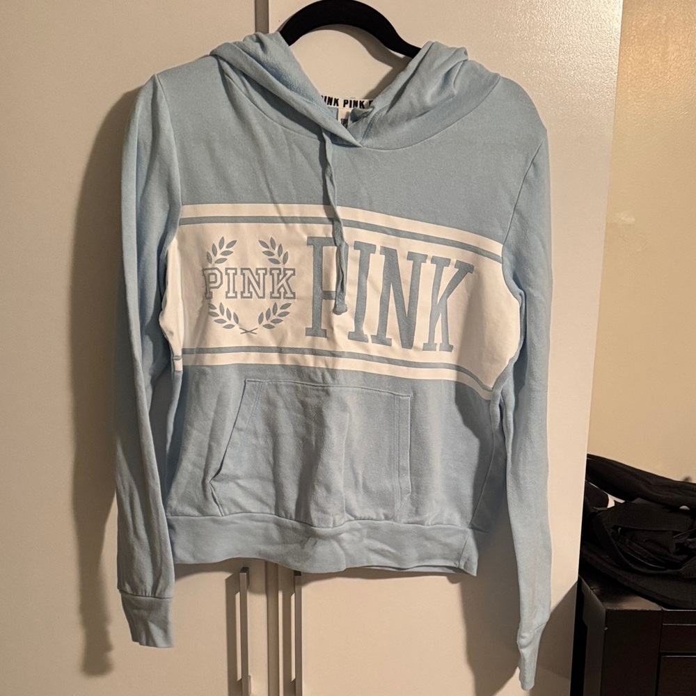 PINK Victoria's Secret Blue Sweatshirt